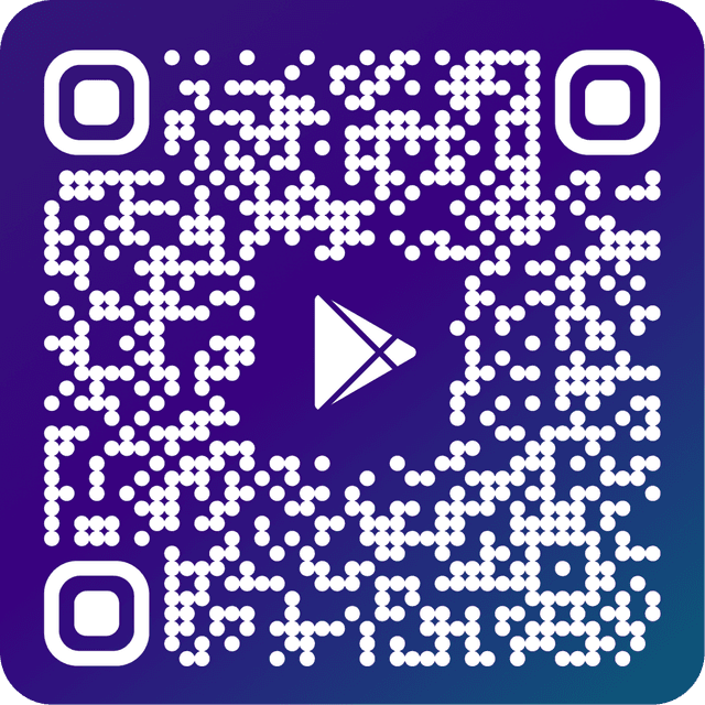 Play Store download QR code