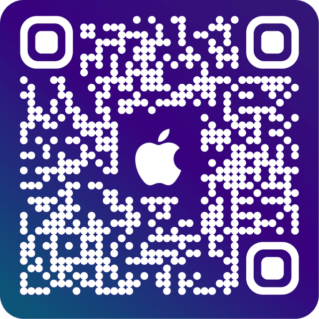 App Store download QR code